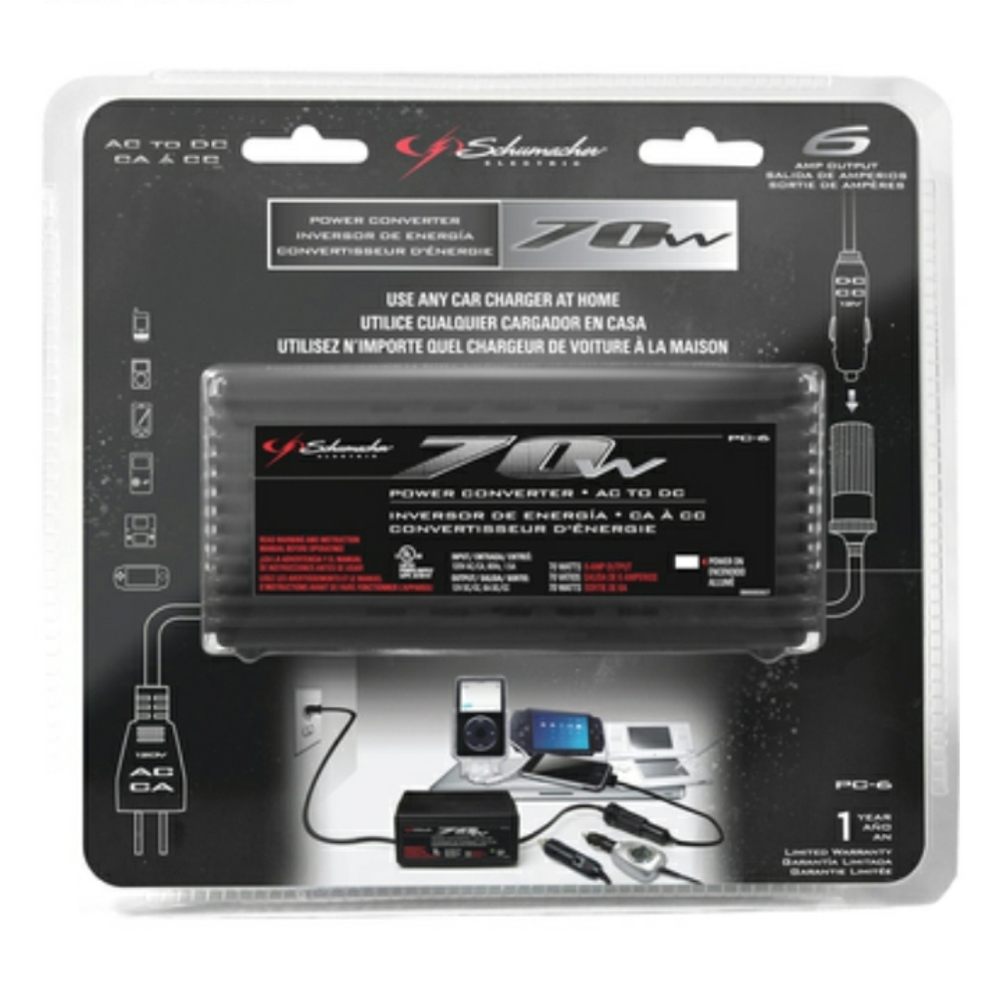 Schumacher 12V AC To DC Power Converter